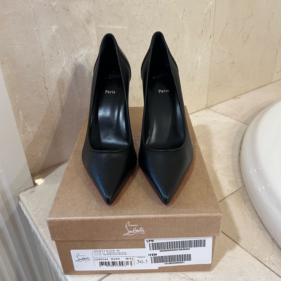 Christian Louboutin Black Stiletto Heels nwt - Picture 7 of 7